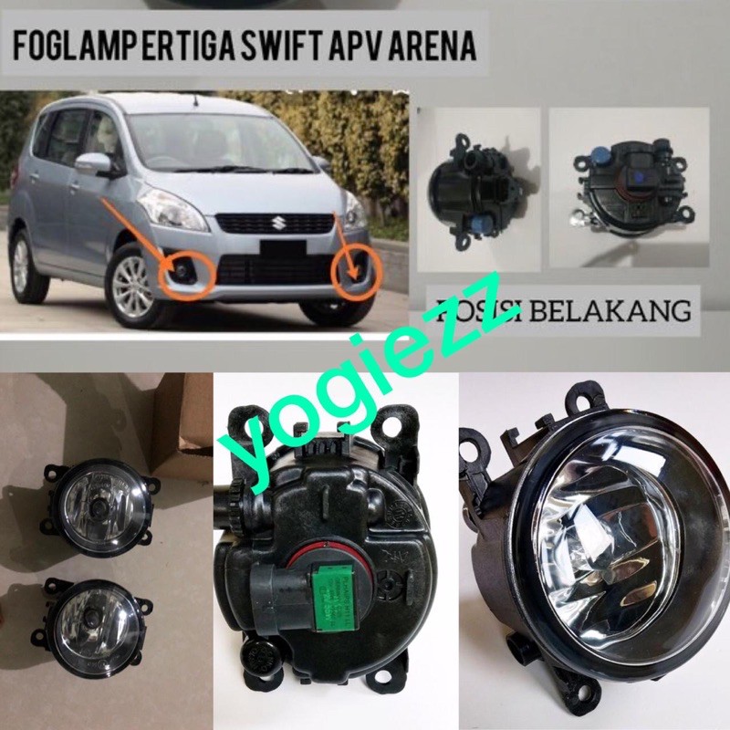 Jual foglamp suzuki all new ertiga apv arena swift grand vitara baleno