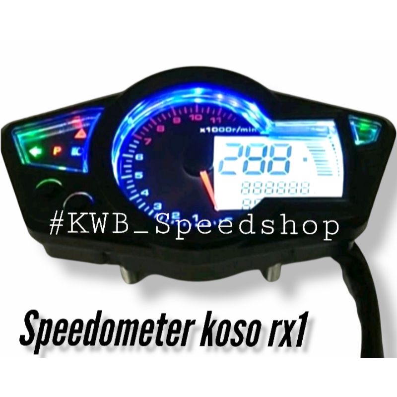 Jual Speedo koso spido koso rx1n speedometer koso rx1 Digital Koso RX1N