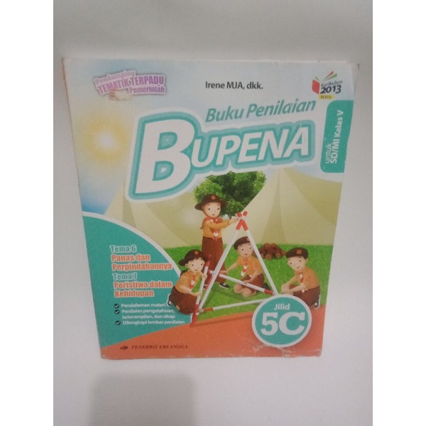 Jual buku Bupena untuk SD kelas 5 jilid 5c | Shopee Indonesia
