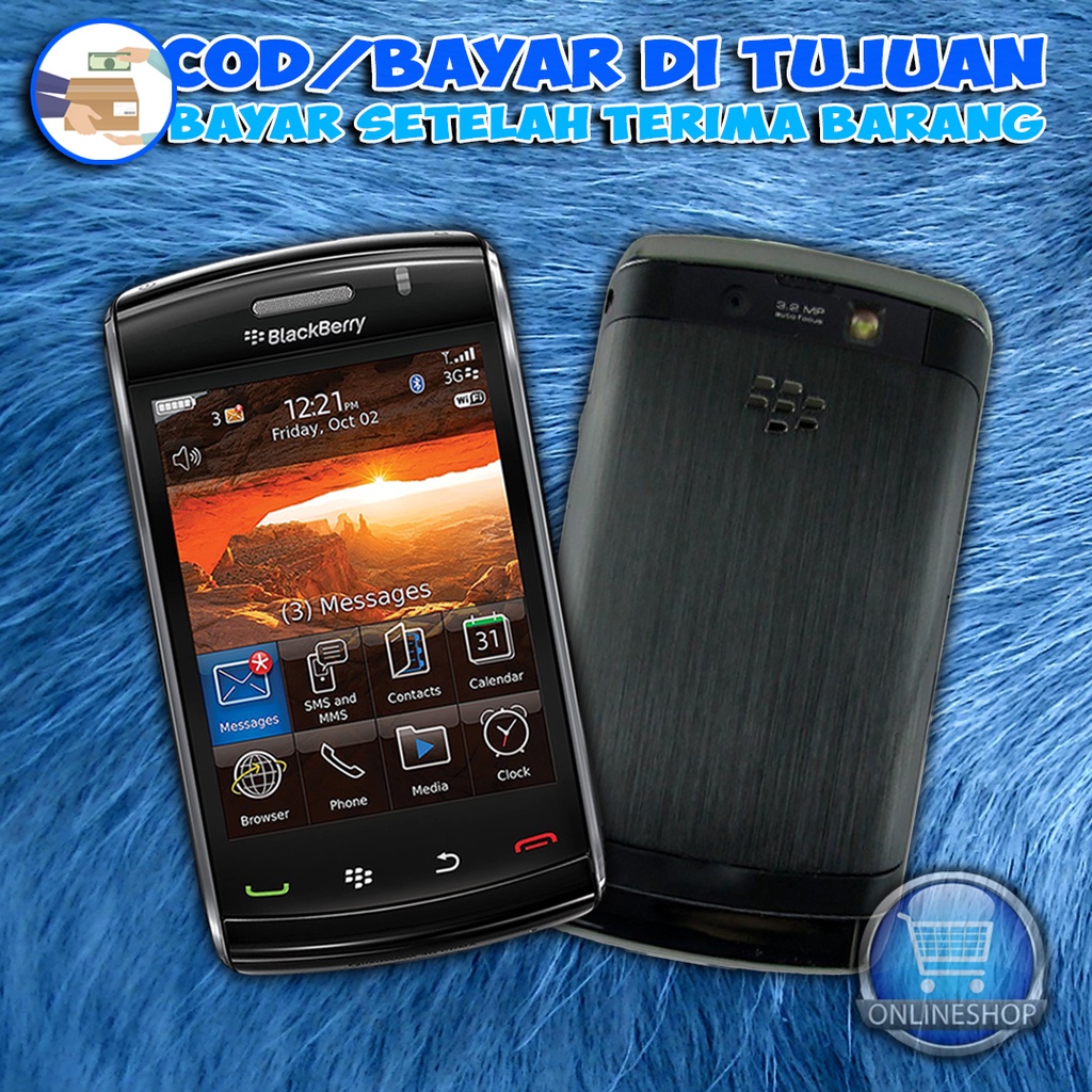 Jual Blackberry 9550 Storm II Single Sim Jadul Bergaransi Shopee