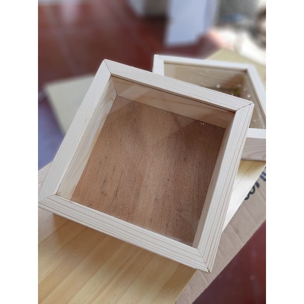 Jual Pigura 3D Frame Bingkai Foto Scrapbook Mahar Kayu Jati Belanda ...