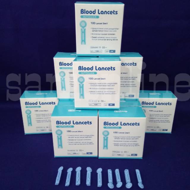 Jual Onemed Blood Lancet 26G Shopee Indonesia