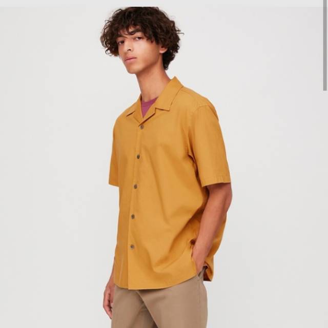 Jual KEMEJA KATUN MODAL KERAH TERBUKA PDK | Shopee Indonesia