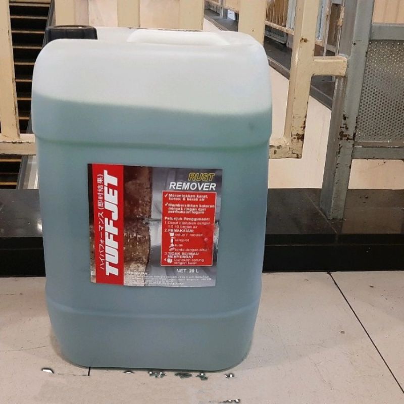 Jual RUST Remover 20 liter / 1 pail merk tuff jet / HRF | Shopee Indonesia