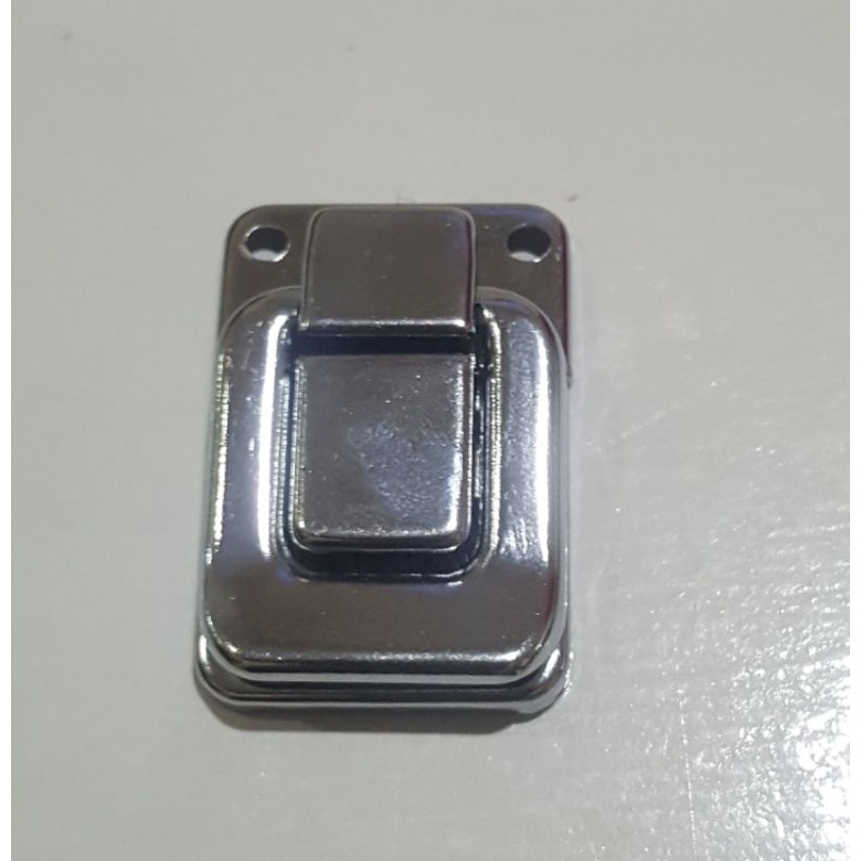 Jual kunci pengait box/koper/gembok tas size 25x38 mm crome | Shopee ...