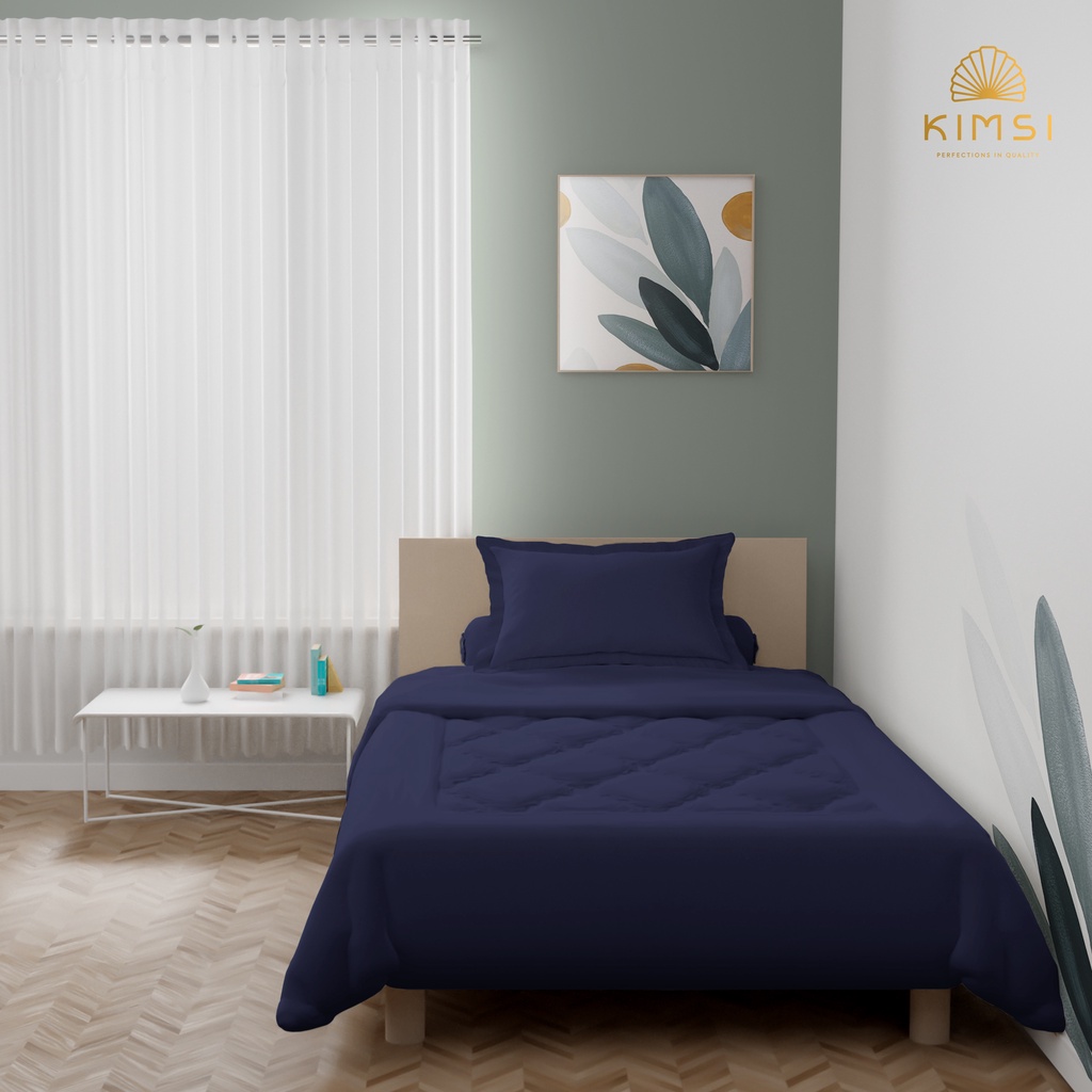 Jual Sprei Set Katun Disperse Polos Not Bedcover Kimsi Ukuran ...