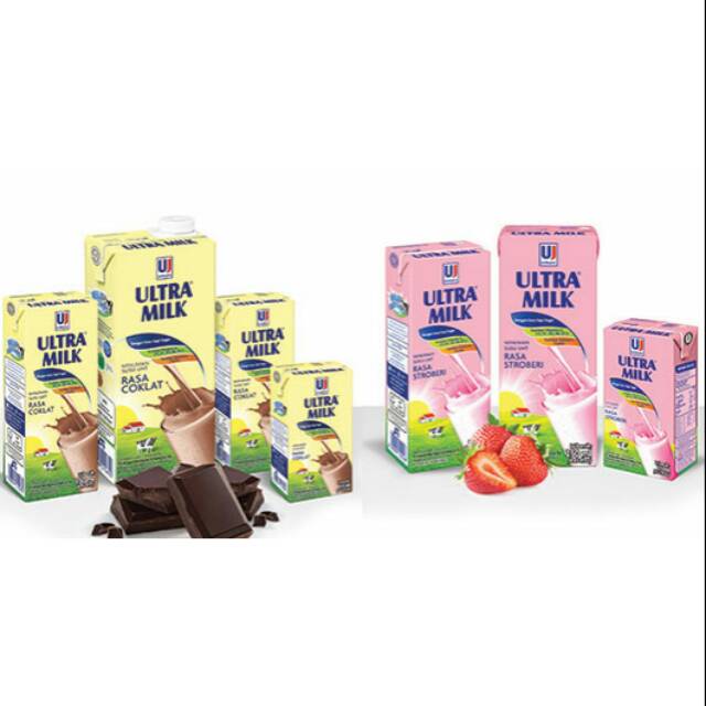 Jual Uht Ultra Milk all Variant 200ml (Isi 24pcs) | Shopee Indonesia