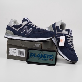 Jual Sepatu Sneakers NB ML574EGN New Balance 574 Navy Grey Black Maroon Burgundy Steel Grey Beige Navy Pink Shopee Indonesia