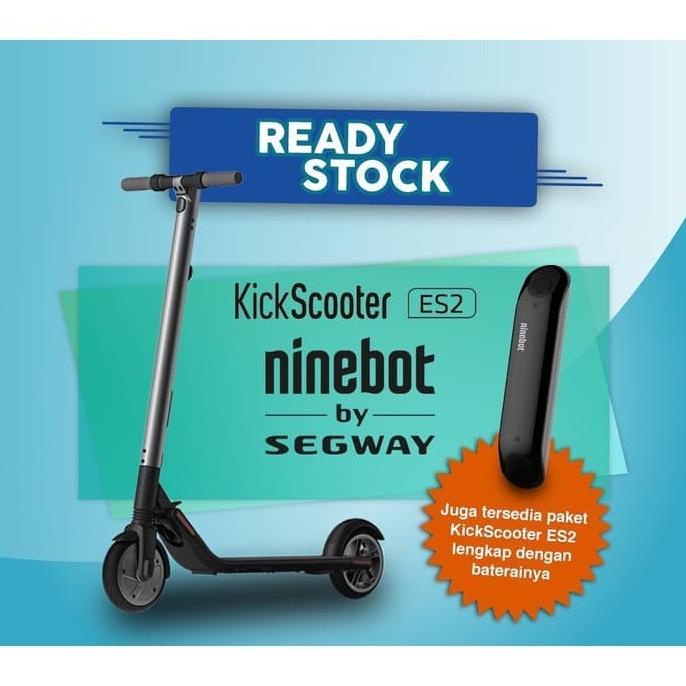 Jual Segway Ninebot ES2 Kickscooter + Battery ( Electric Scooter ...