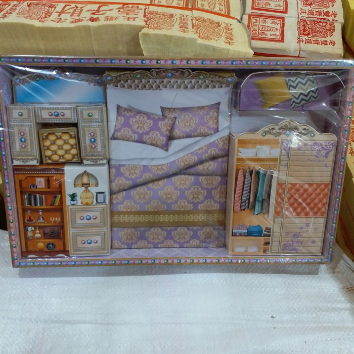Jual Kertas Sembahyang - Kertas Sembahyang Qing Ming Set Tempat Tidur