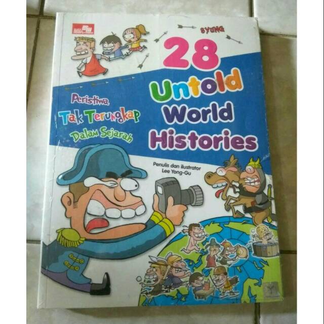Jual BUKU BAGUS KOMIK Full colour. 28 Untold World Histories ...