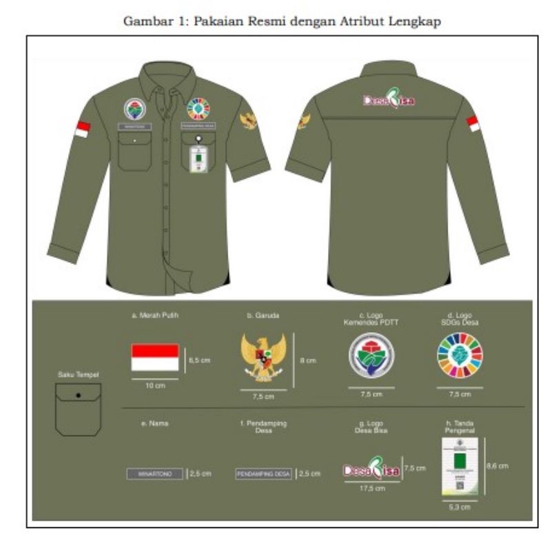 Jual Seragam Kemeja PDH Pendamping Desa | Shopee Indonesia
