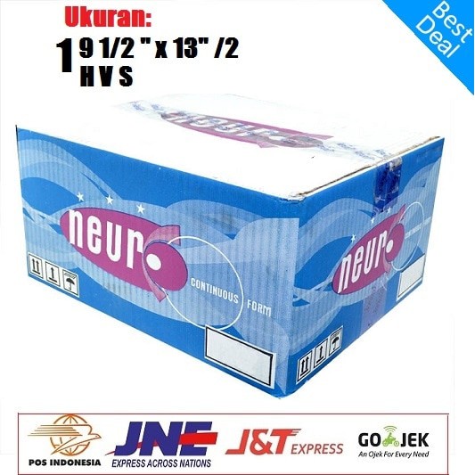 Jual Kertas Continuous Forms A X Inch Ply Merek Neuro Bagi