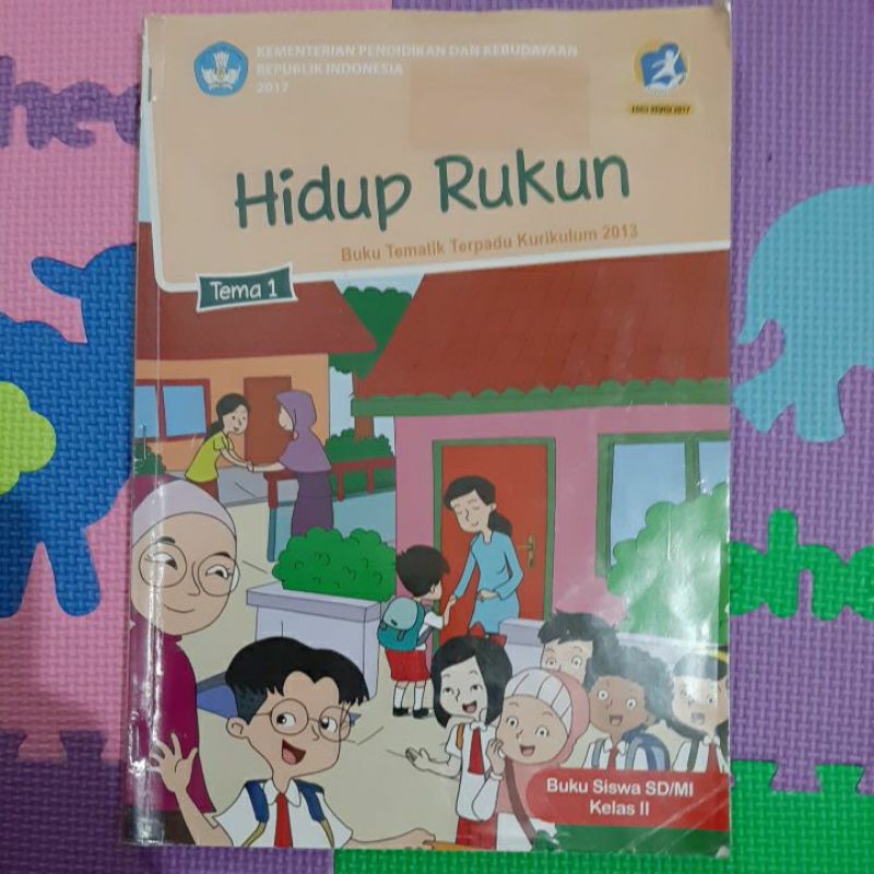 Jual Buku Hidup Rukun Tema 1 kelas 2 SD | Shopee Indonesia