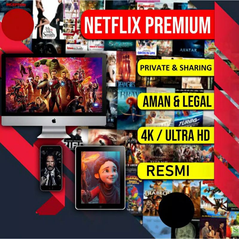 Jual Netflix Premium 1 Bulan (Promo) | Shopee Indonesia