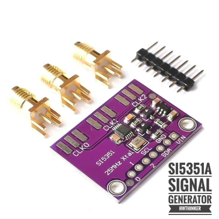 Jual Modul SI5351 SI5351A Signal Clock Generator Oscillator DDS 8KHz ...