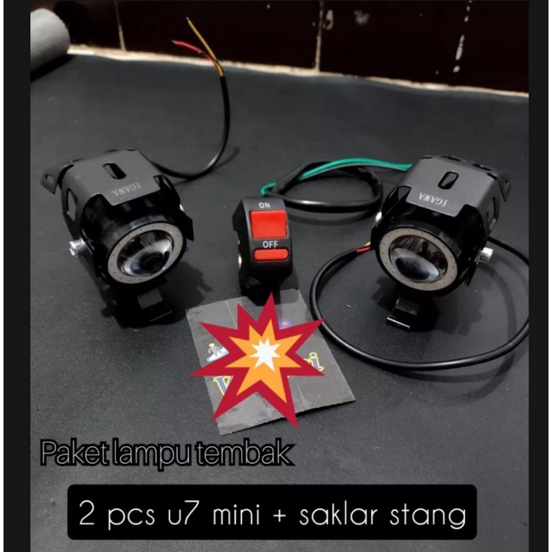 Jual Paket lampu distang lampu robot mini distang /lampu tembak sorot ...