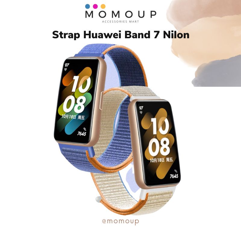 Jual Strap Huawei Band 7 Nilon Colors Tali Jam Huawei Band 7 Nilon ...