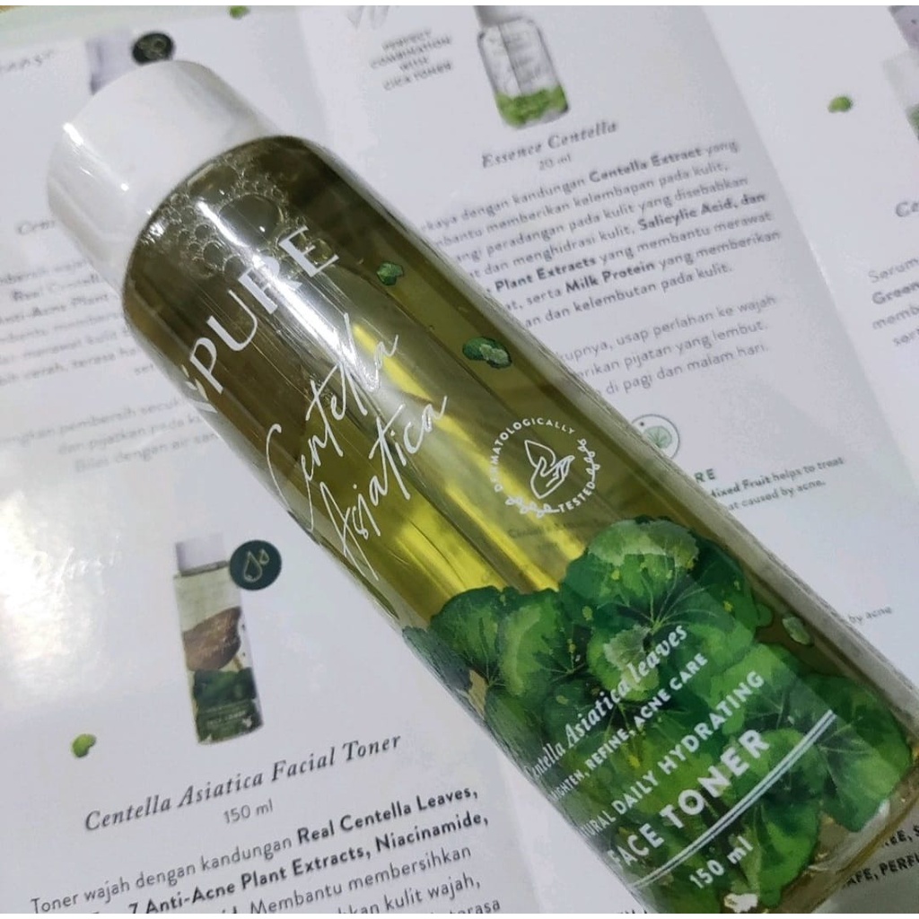 Jual NPURE FACE TONER CICA SERIES Shopee Indonesia