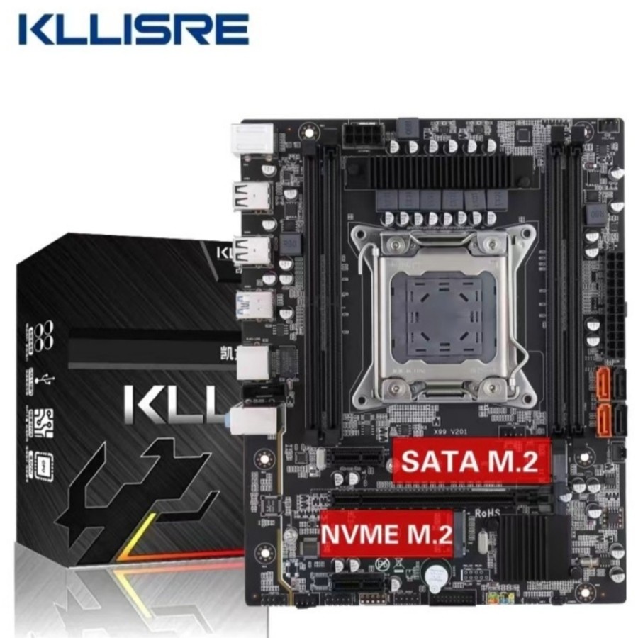 Jual Paketan Motherboard X99 LGA 2011-3 DDR4 + Intel Xeon 6 Cores E5 ...