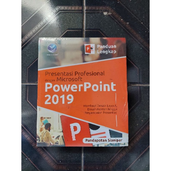 Jual Panduan Lengkap Presentasi Profesional Dengan Microsoft Powerpoint 2019 Membuat Desain 8404