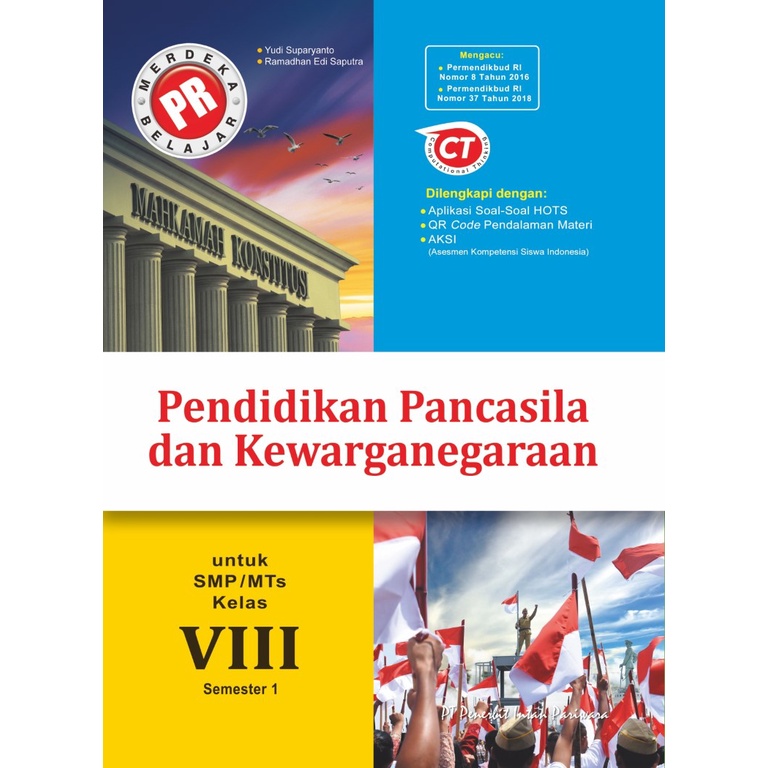 Jual BUKU LKS PR PPKN KELAS 8 SEMESTER 1 - BUKU SISWA SMP MTS ...