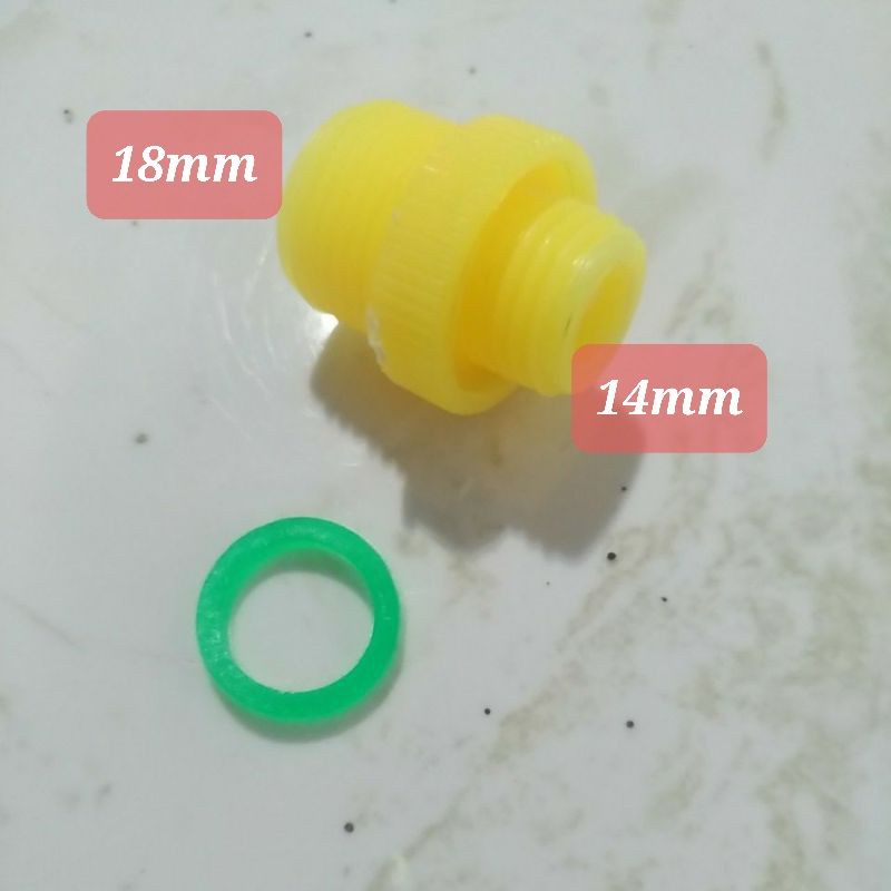 Jual Set oper sok drat verlop sock sprayer nepel konverter thread ...