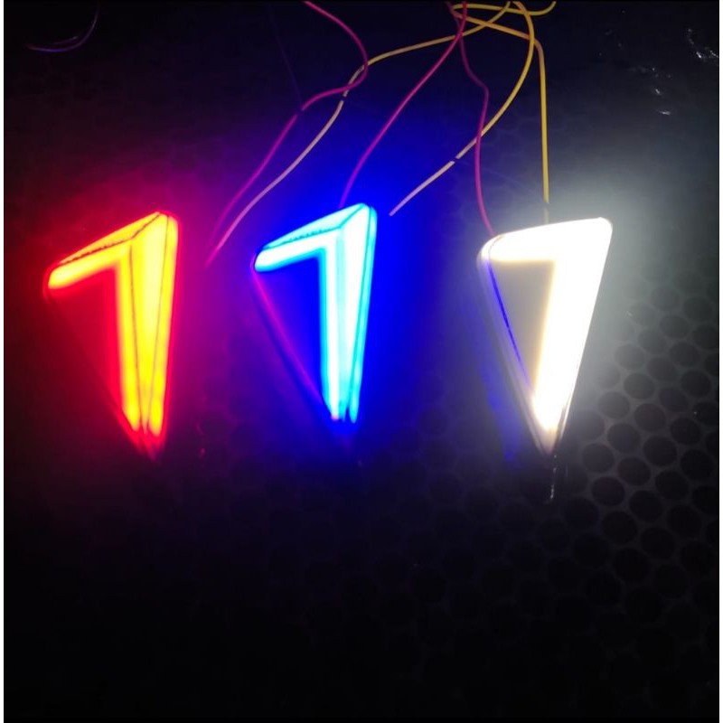 Jual [ neon ] Sen segitiga neon sien tempel segitiga led neon ninja250 ...