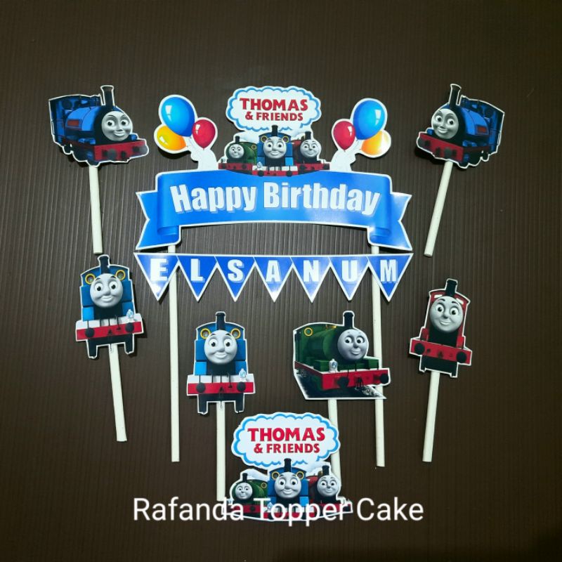 Jual topper kue ulang tahun thomas and friends | Shopee Indonesia