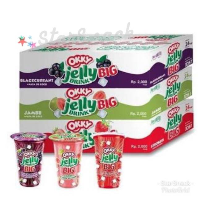 Jual Okky Jelly Big Drink Isi 24pc 220ml Karton Shopee Indonesia 7071