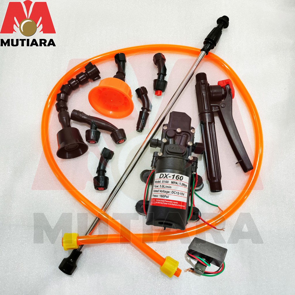 Jual Paket Dinamo & Sparepart pompa hama elektrik lengkap Nozzle ...