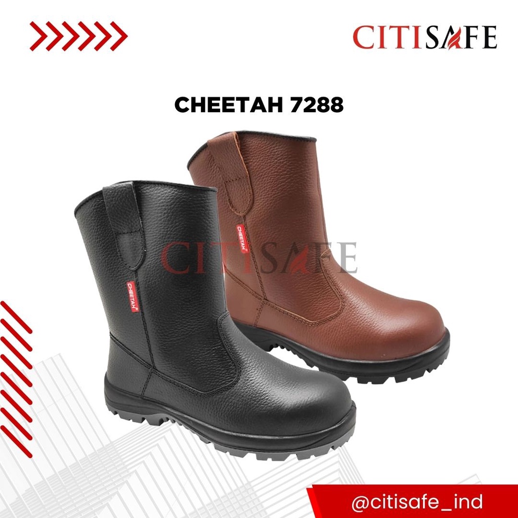 Jual Sepatu Safety CHEETAH 7288 | Shopee Indonesia
