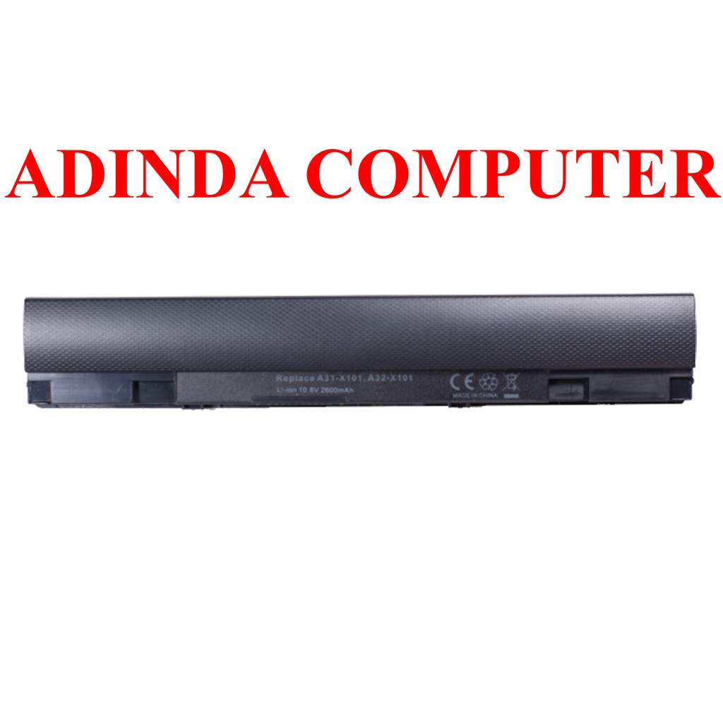 vhbw Battery Compatible with ASUS Eee PC R11CX, X101, X101C, X101CH, X101H Laptop (2200mAh, 10.8V, Li-Ion, White