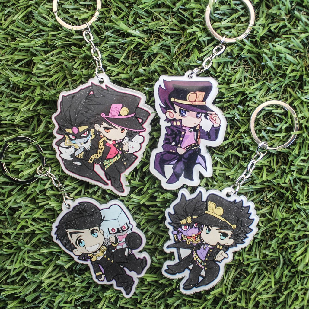 Jual Jojo Bizare Adventure Joestar Josuke Gantungan Kunci Anime Akrilik ...