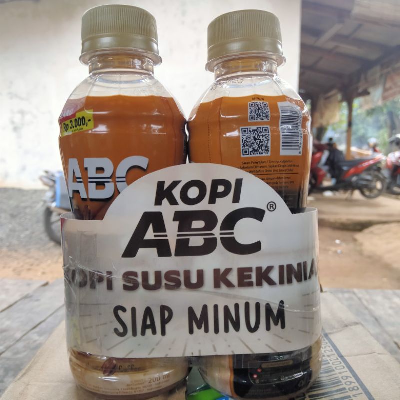 Jual Kopi ABC Botol Coffee 200ml Cair Ready to Drink RTD KOPI SUSU 200 ...