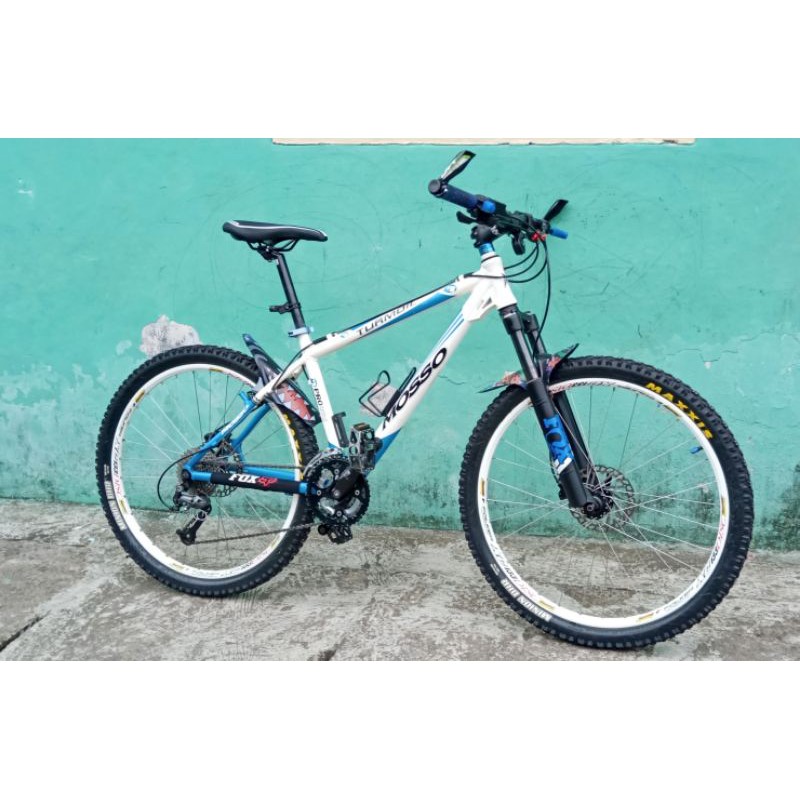 Jual Sepeda Rakitan Mosso Turmoil Upgrade Mantap Ban Uk 26 Inch 3x9 ...