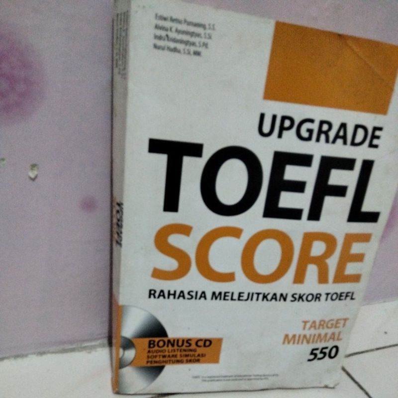 Jual BUKU TOEFL/UPGRADE TOEFL SCORE | Shopee Indonesia