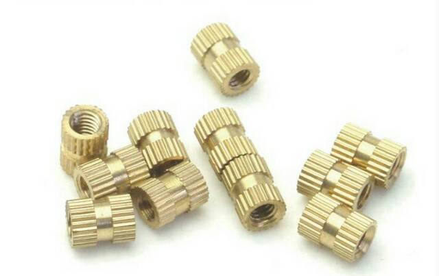 Jual Mur M2 M2.5 M3 | Brass Knurl M2*3 M2*4 M2*6 M2.5*4 M3*3 M3*4 ...