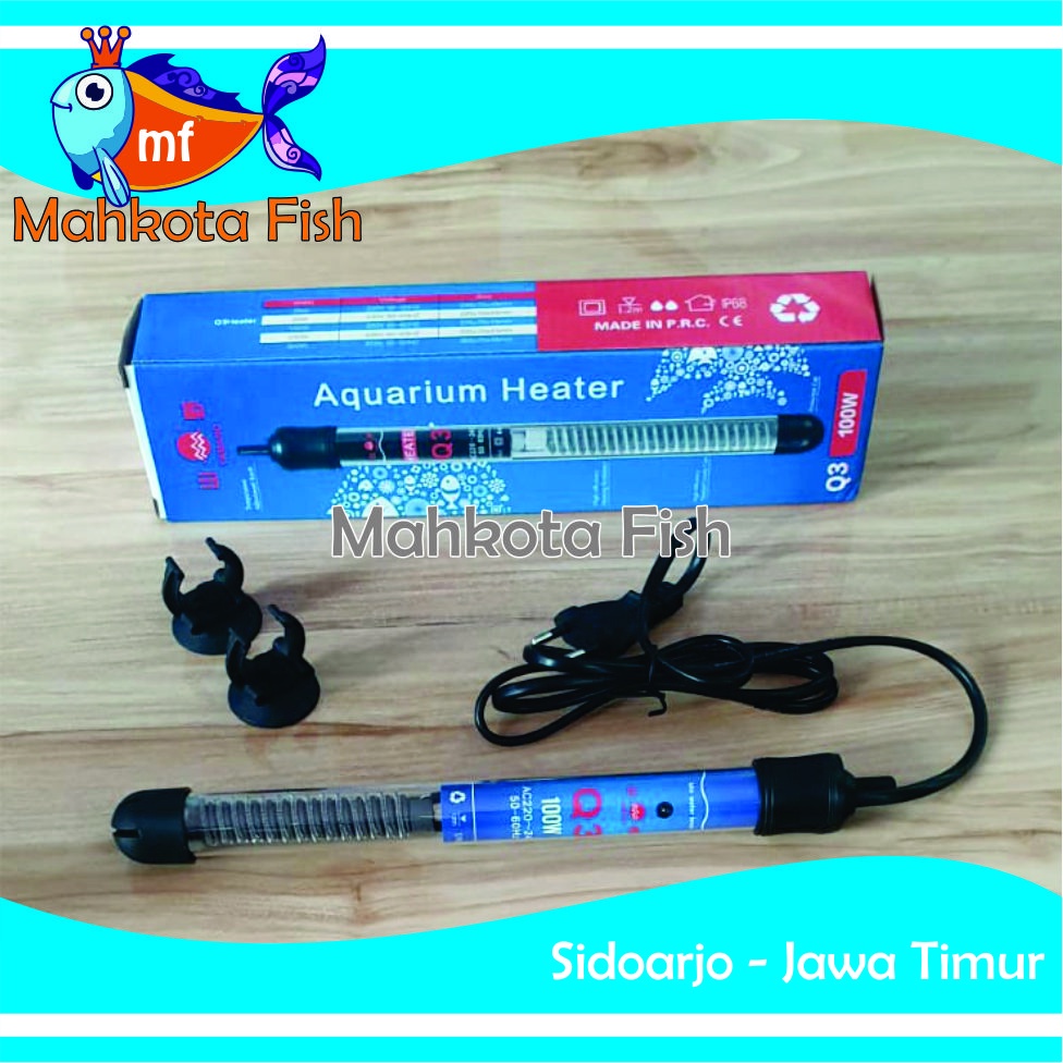 Jual Heater Aquarium 100 Watt Hiter Aquarium Aquascape 100 Watt