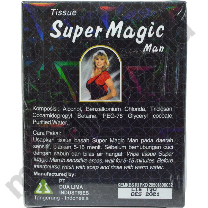 Jual TISU / TISSUE MAGIC, SUPER MAGIC MAN 100% ASLI ORIGINAL PROMO ...