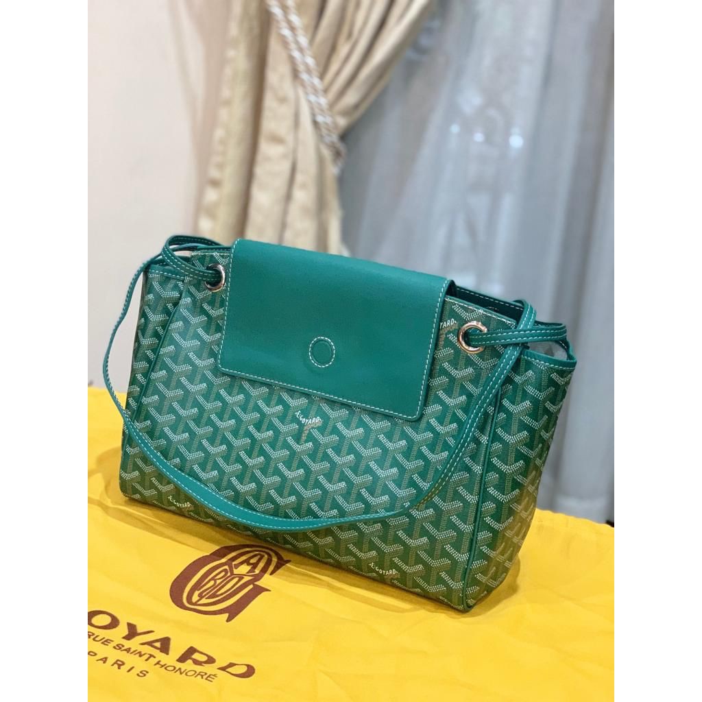 TAS BRANDED GOYARD ROUETTE FLAP BAG