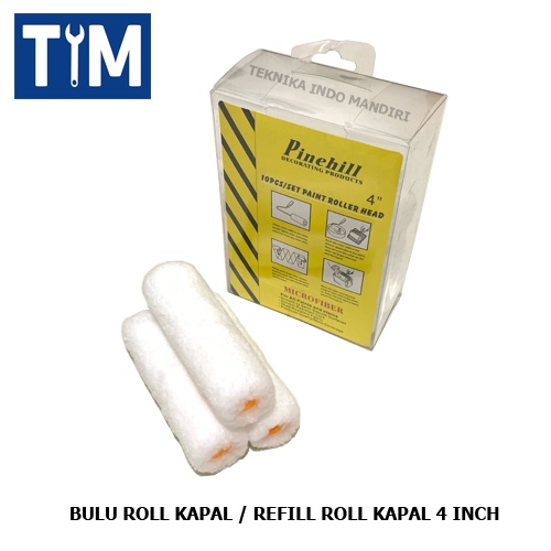 Jual Pinehill Refill Kuas Rol Kapal Inch Bulu Isi Ulang Roll