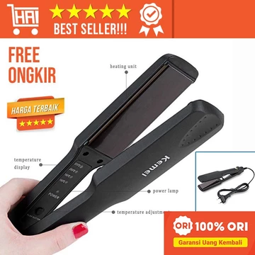 Catok Rambut Keramik Plate Heating Pelurus Rmbut Straightening Hair Elektrik Catokan Pencatok
