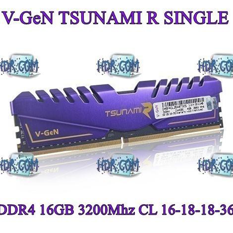 Jual CUCI GUDANG | VGEN TSUNAMI R SINGLE DDR4 16GB 3200Mhz CL16 RAM V ...