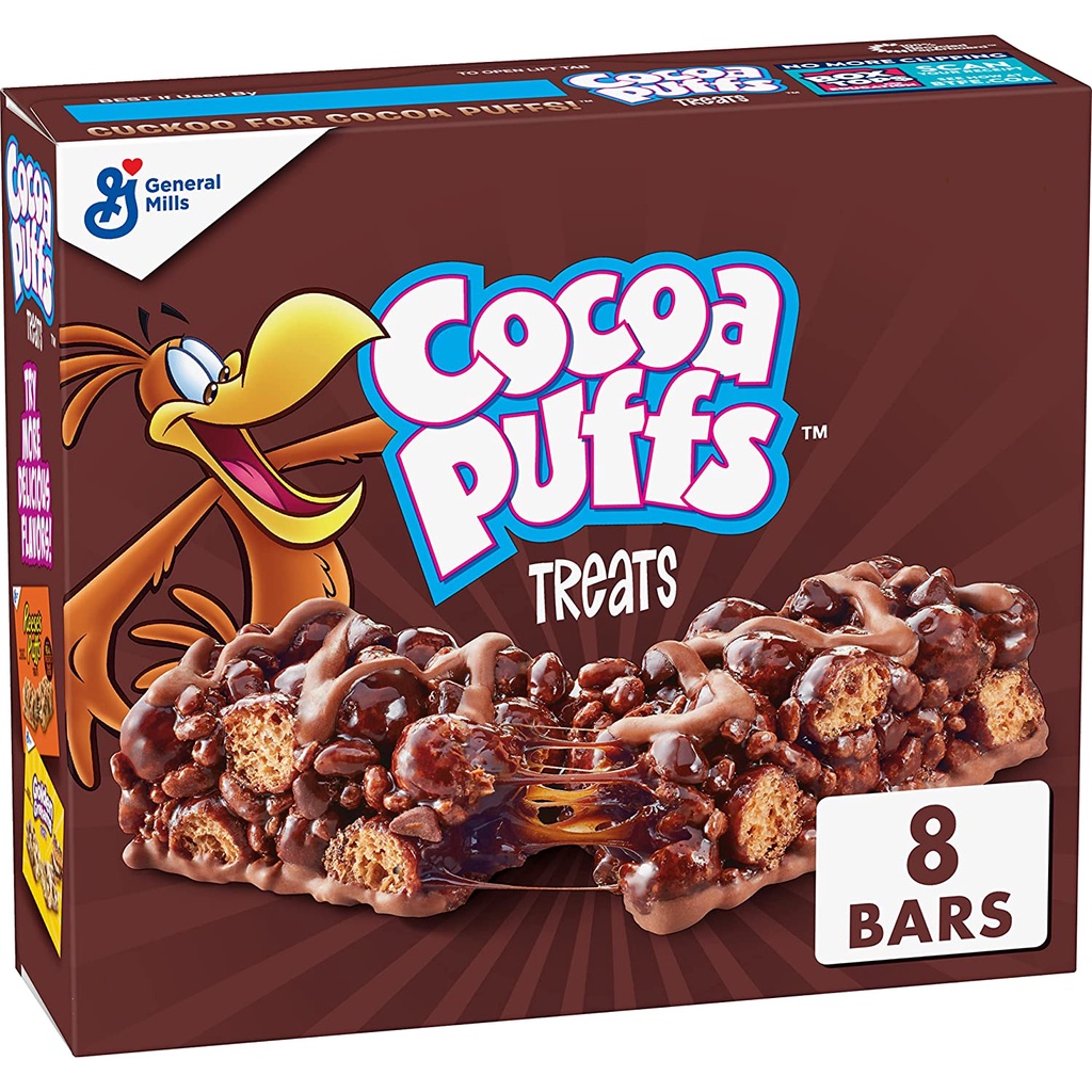 Jual Cocoa Puffs Breakfast Cereal Treat Bars | Shopee Indonesia