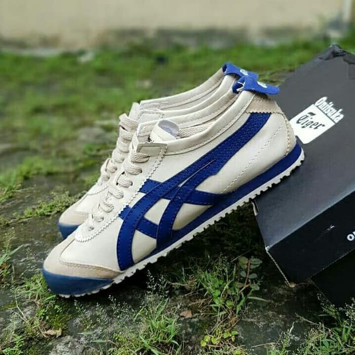 Diskon Sepatu Pria Wanita Onitsuka Tiger 37 Sd 44 Cream Biru