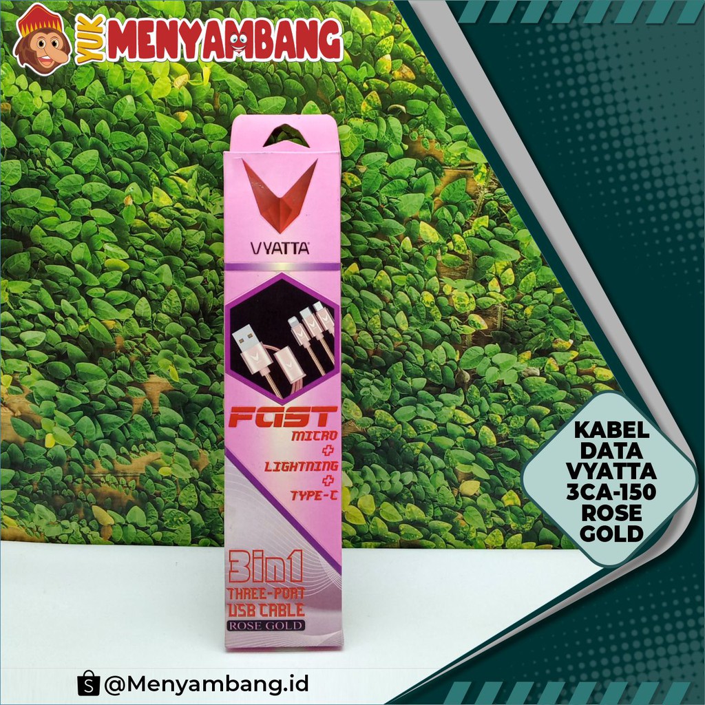Jual 40641 | KD-Vyatta 3CA-150 | Data Cable Vyatta 3CA-150 3 IN 1 for ...