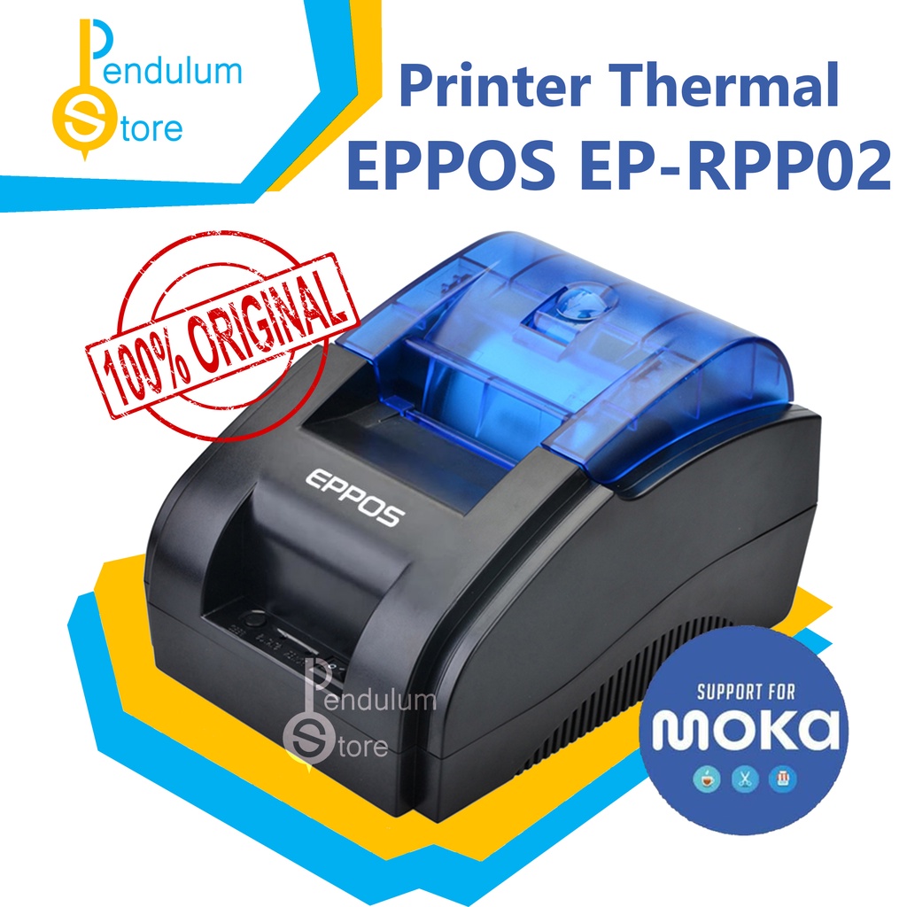 Jual EPPOS EPRPP02 RPP02 RPP02N Mini Thermal Printer Bluetooth 58mm