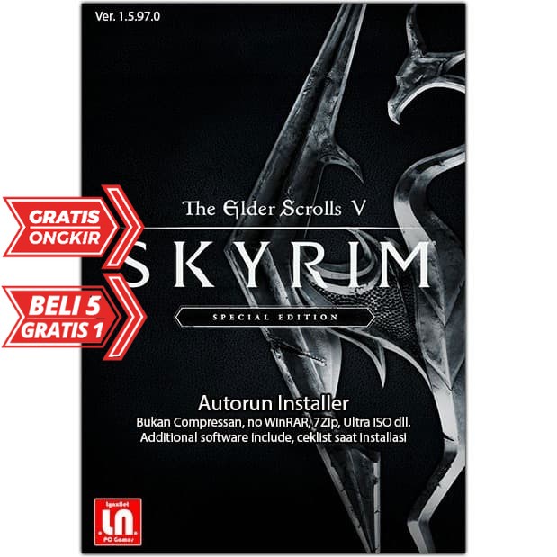 Jual The Elder Scrolls V Skyrim Special Edition - PC Game Adventure ...