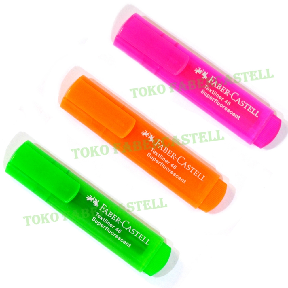 Jual Textliner Faber Castell / Highlighter / Textliner 46 Translucent ...